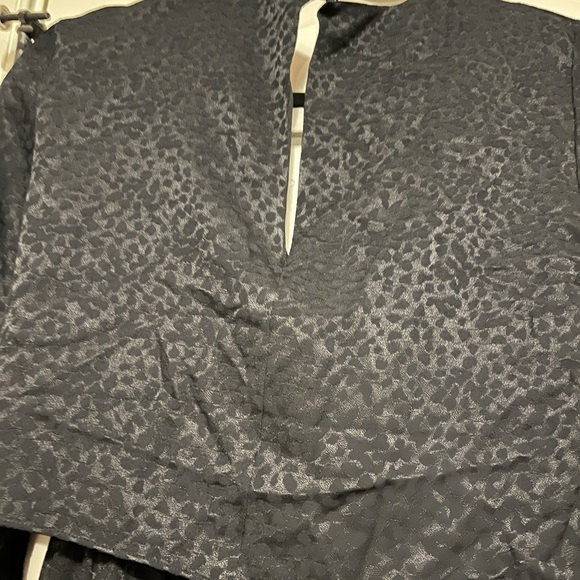 🖤NWT🖤 Elegant Kate Spade Black One Piece Front Tie Pantsuit - Size 0 - Picture 16 of 16